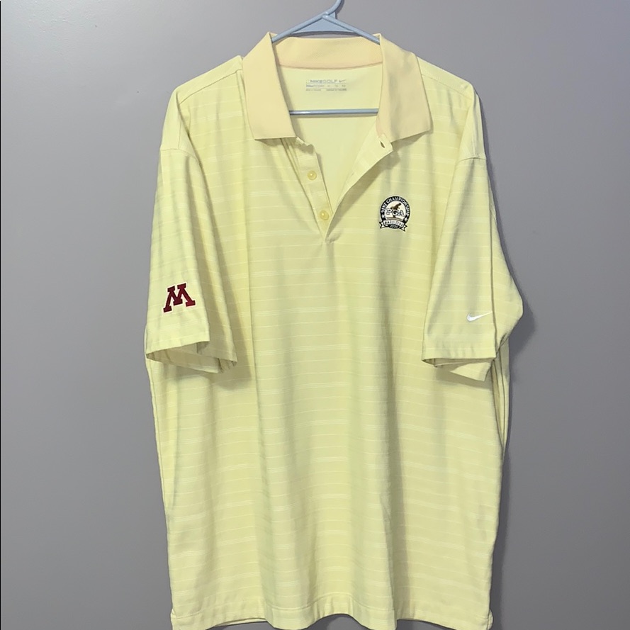 Mens Xl Nike Golf FitDry Pga Championship Polo